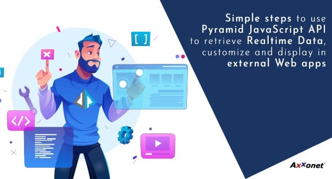 Simple steps to use Pyramid JavaScript API to retrieve Realtime Data, customize and display in external Web application